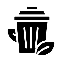 compost glyph icon