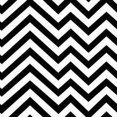 Seamles Tile Black and White Chevron Pattern: High-Resolution Minimalistic Geometric Vector Art for Modern Wallpaper