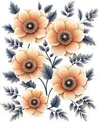 pattern with flowers