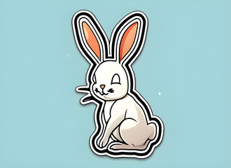 Fototapeta premium rabbit generative ai