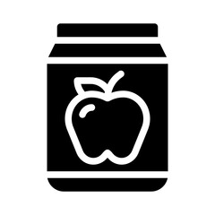 apple glyph icon