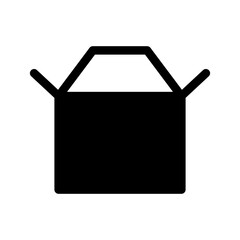 Obraz premium Takeout Icon Vector Symbol Design Illustration