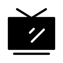 Television Icon Vector Symbol Design Illustration