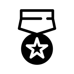 Medal Icon Vector Symbol Design Illustration
