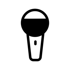 Mic Icon Vector Symbol Design Illustration