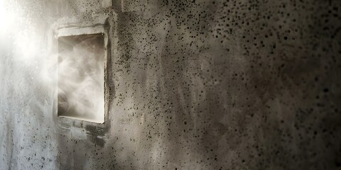 Addressing Dusty Vents in Walls to Improve Indoor Air Quality and Reduce Dust Accumulation. Concept Indoor Air Quality, Dust Ventilation, Dust Reduction, Home Maintenance