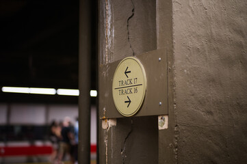 鉄道のプラットフォーム