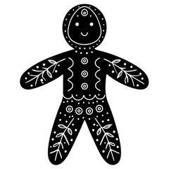 illustration of an butterfly,Boho Rustic Christmas Gingerbread man,illustration, cartoon, vector, 3d