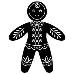 illustration of an butterfly,Boho Rustic Christmas Gingerbread man,illustration, cartoon, vector, 3d