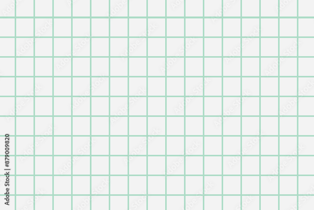 Poster grid square graph line full page on white paper background, paper grid square graph line texture of 