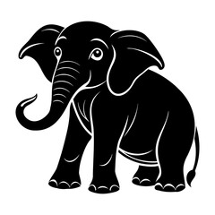 Elephant Baby Silhouettes Collection