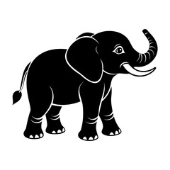 Elephant Baby Silhouettes Collection