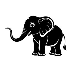 Elephant Baby Silhouettes Collection