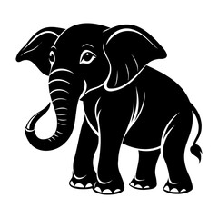 Elephant Baby Silhouettes Collection