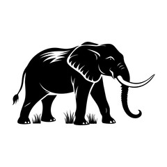 Elephant In Nature Silhouettes Collection
