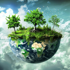 Ecology and environment development.