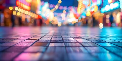 Mottled background evokes vibrant carnival streets with bright colors and patterns. Concept Carnival, Colorful Background, Vibrant Patterns, Street Photography, Festive Atmosphere