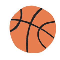 Fototapeta premium Basketball Cartoon
