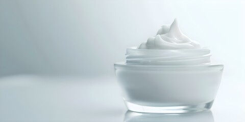 Discover the journey of cream as it hydrates and nourishes skin. Concept Skincare Routine, Hydration Benefits, Cream Ingredients, Skin Nourishment, Cream Application