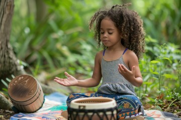 family music time, garden tools, school lunch prep, family meditation