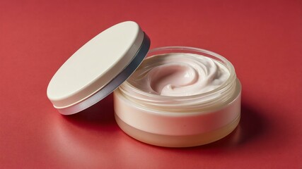 aesthetic generic cream case with white body and pink background