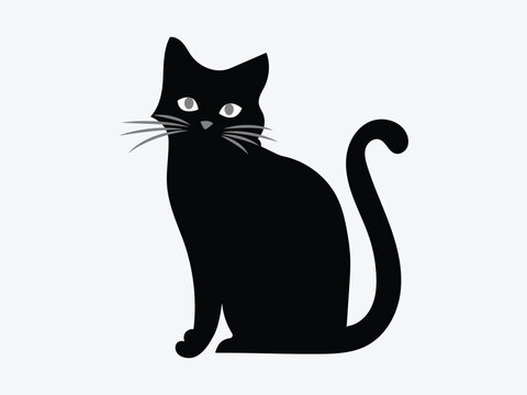 black cat, happy International Cat Day!