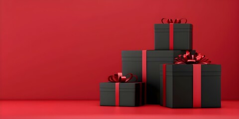 Black Friday sale 30 off 3D promotion banner advertisement. Concept Black Friday Sale, 3D Promotion, Banner Advertisement