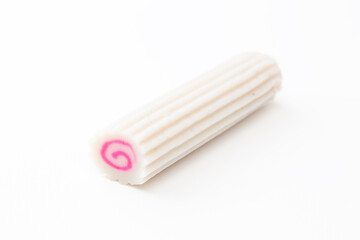 白背景に鳴門巻き