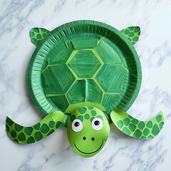 Turtle Paper Plate Craft
