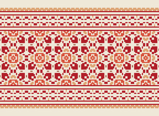 Colorful geometric ethnic pattern. Oriental, western, aztec, tribal traditional. seamless pattern. fabric, tile, background, carpet, wallpaper, clothing, sarong,wrapping, Batik, fabric,Vector pattern.
