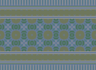 African tribal pattern in colorful. Illustration