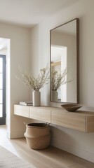 Stylish Entryway with Organized Storage, Stylish and Functional