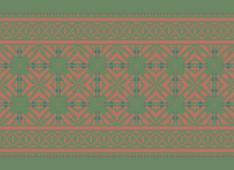 African tribal pattern in colorful. Illustration