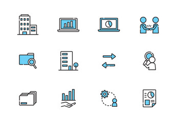 ビジネス　アイコン　セット