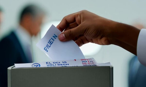 businessman hand take receipt