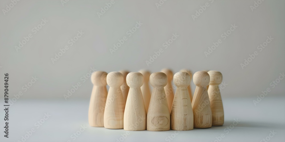 Aufkleber crafting a complex design symbolizing the power of teamwork in achieving project success. concept te