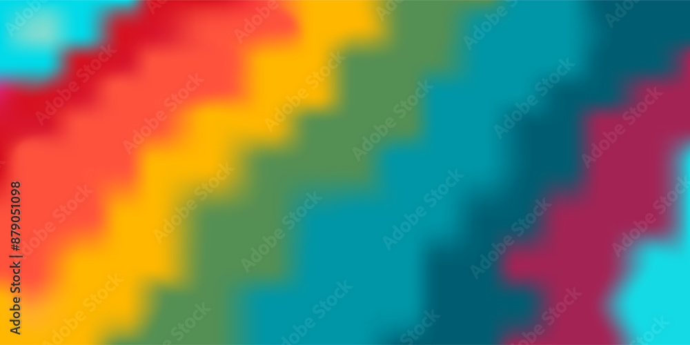 Poster rainbow gradient background. color abstract rainbow gradation vector texture. colorful abstract back