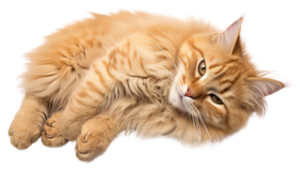 PNG Cat mammal animal kitten.