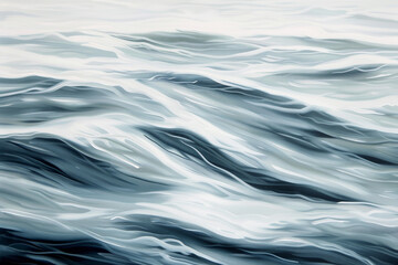 The ocean with waves