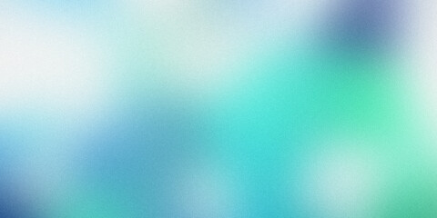 Obraz premium Abstract blurred gradient mesh background with tones of turquoise and blue