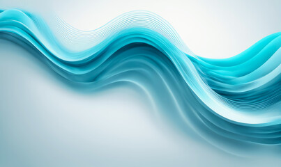 Fototapeta premium abstract wave modern tech background