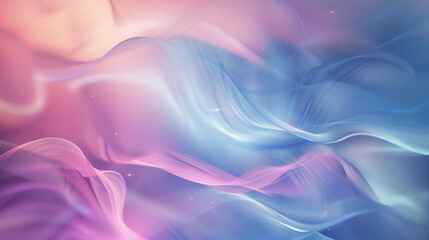 Fototapeta premium A colorful, flowing background with a pink and blue hue