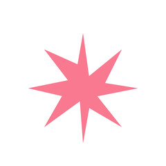 Pink Starburst Element