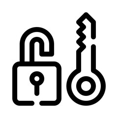key line icon