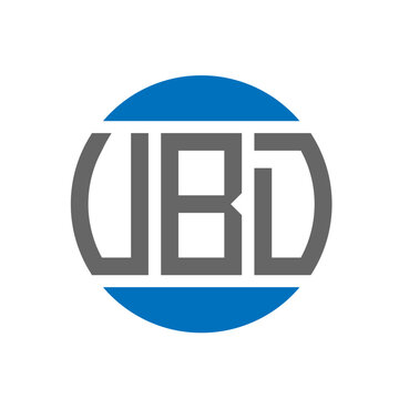 VBD letter logo design on white background. VBD creative initials circle logo concept. VBD letter design.