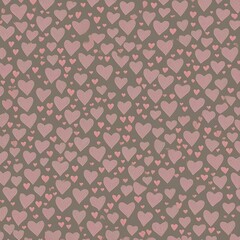seamless pattern love