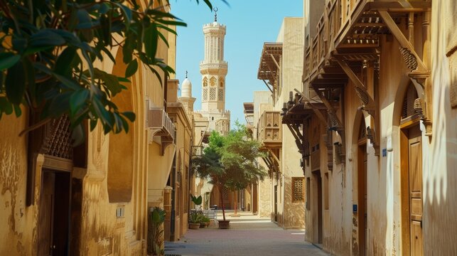 The cultural richness of the Al Fahidi Historic District, with its narrow alleys and wind-tower houses