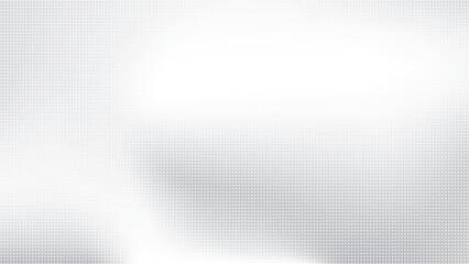 Abstract white and gray color background with halftone effect, dot pattern. Vector illustration.