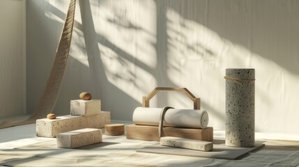 Minimalist Interior Design with Natural Elements.