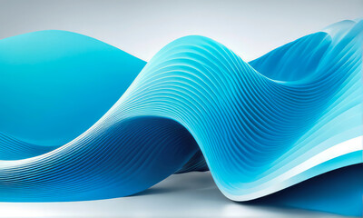 Fototapeta premium abstract wave modern tech background